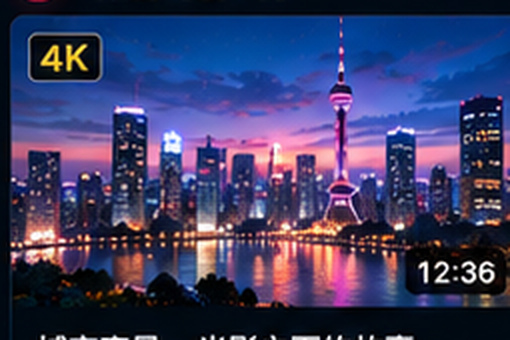 含羞草传媒城市夜景影像专题